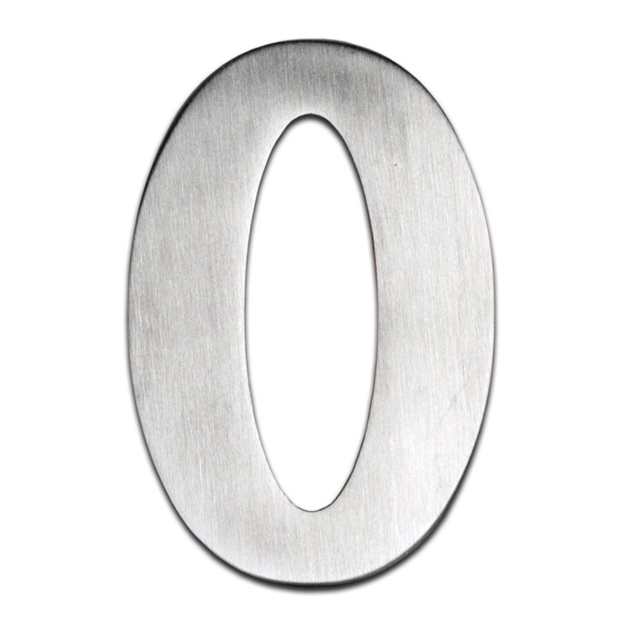 stainless steel door numbers